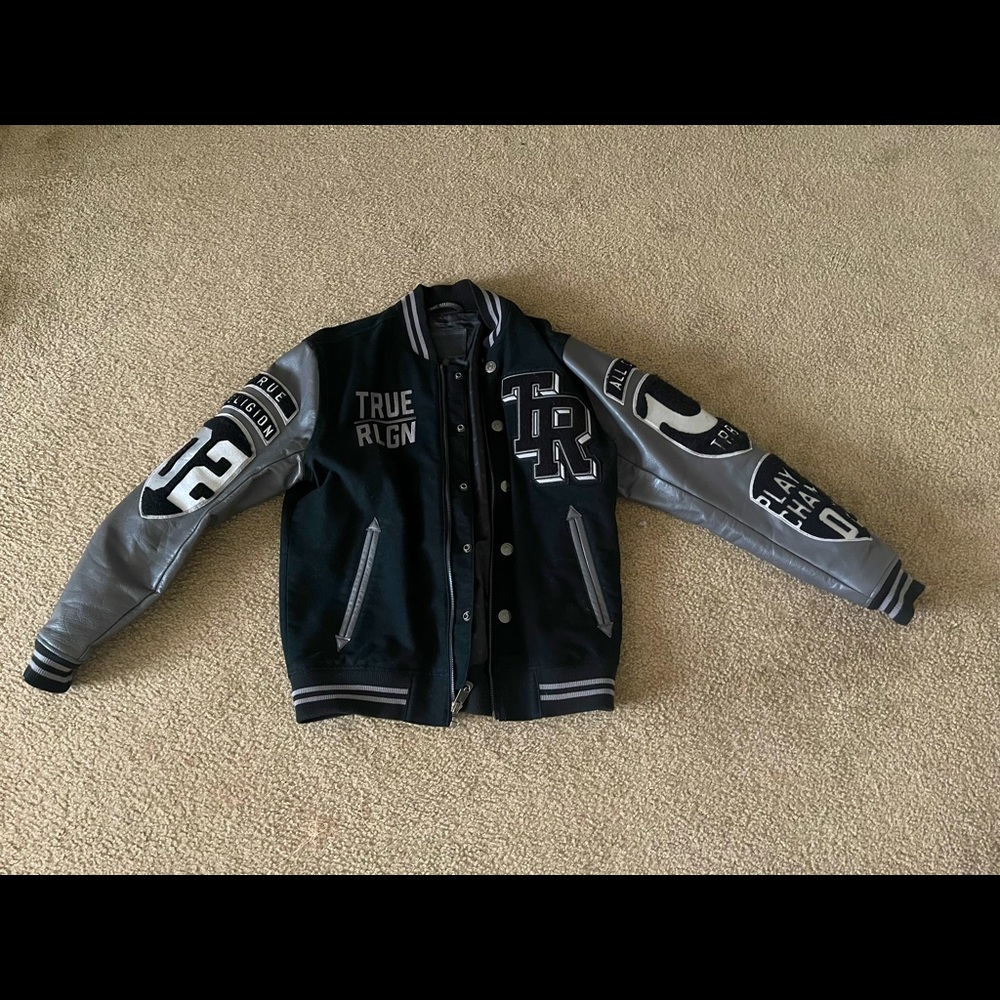 True religion varsity jacket